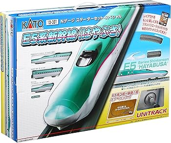 ☆美品☆　KATO　E5系　新幹線 「はやぶさ」 10両セット KATO Nゲージ E5系新幹線「はやぶさ」 基本セット(3両)【10-1663